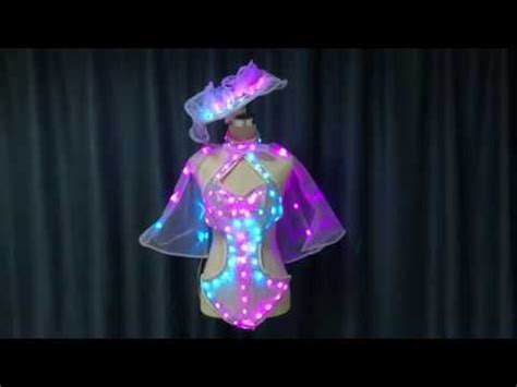 Tc Led Light Up Bikini For Gogo Dancer Youtube