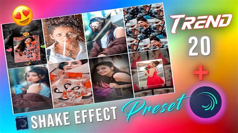 Top 20 Smooth Shake Effect Alight Motion Shake Effect Preset