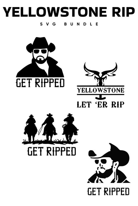 Yellowstone Rip Svg Masterbundles