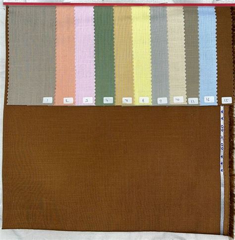 Pure Cotton Modal Slub Fabric Plain Solids Multicolour At Meter