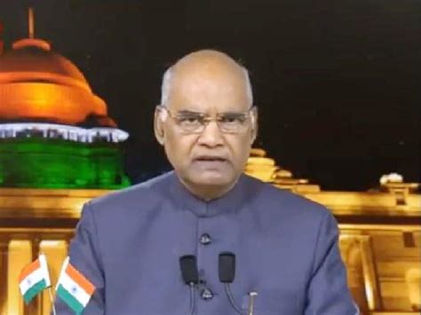 Watch: President Ram Nath Kovind addresses the nation on eve of Independence Day | News - Times ...