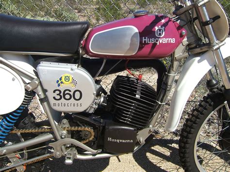 Restored Husqvarna Cr Grand Prix Photographs At Classic