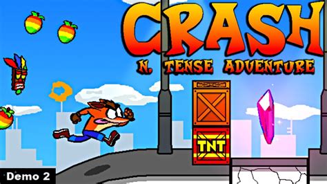 Crash N Tense Adventure Demo Fangame Youtube