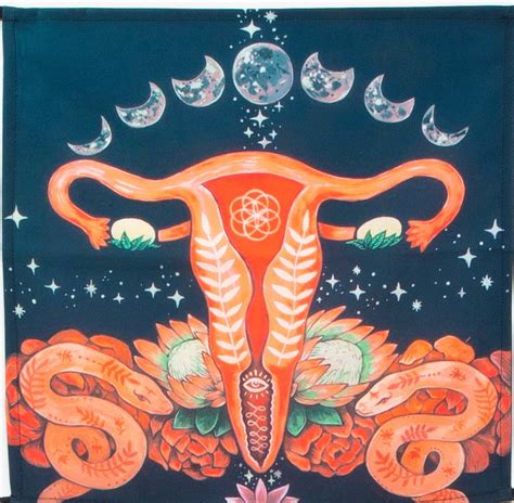 Yoni Artwork Divine Feminine Tapestry Vagina Tapestry Etsy