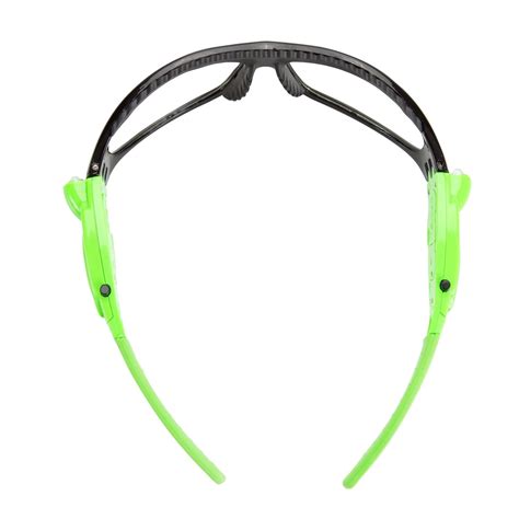 OEMTOOLS Black and Green Safety Glasses 3 Pack with LED and Batteries