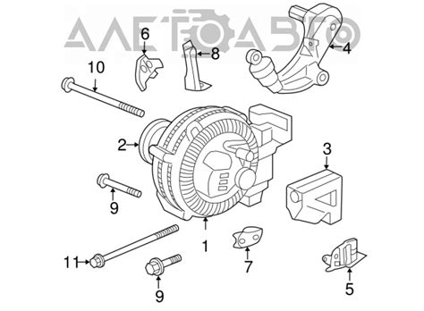 Генератор Honda Civic 4d 06311-RNA-505RM артикул 120422 - купить в Киеве