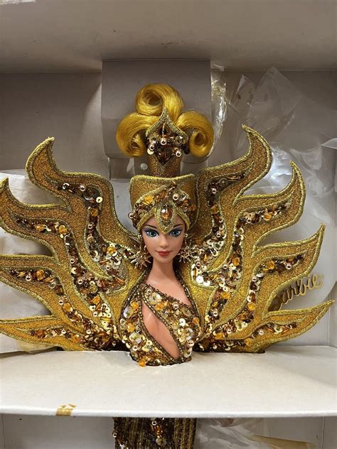 Barbie Goddess Of The Sun By Bob Mackie 1995 Mattel 14056 Used Ebay