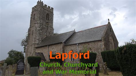 Lapford Church Churchyard And War Memorial Devon Uk Youtube