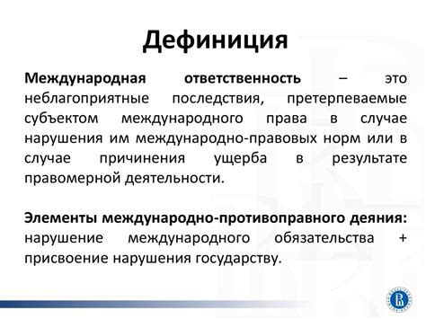 Право международной ответственности - презентация онлайн