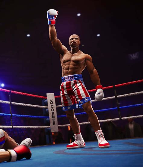 Download Victorious Boxer Adonis Creed Wallpaper | Wallpapers.com