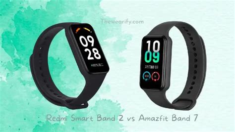 Redmi Smart Band 2 Vs Amazfit Band 7 Which To Buy