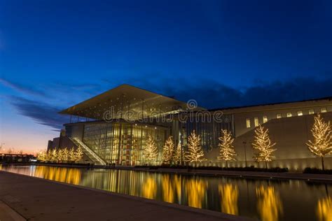 Stavros Niarchos Foundation Cultural Center Park Stock Image - Image of ...