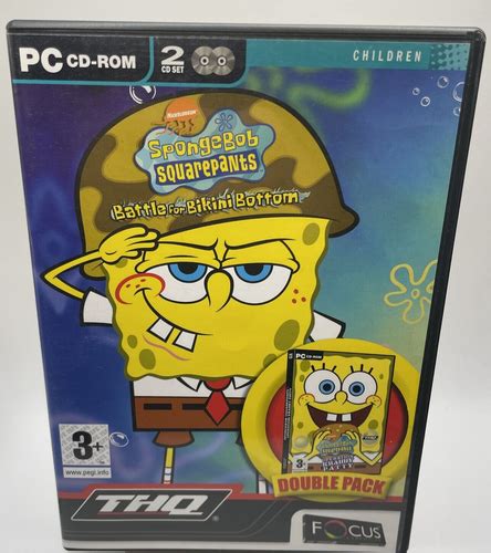 SpongeBob SquarePants Battle For Bikini Bottom PC CD ROM Game For Windows EBay