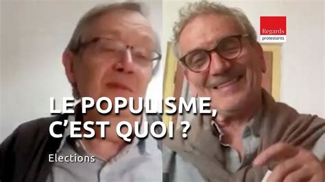 Le populisme cest légoïsme dans toute sa splendeur YouTube