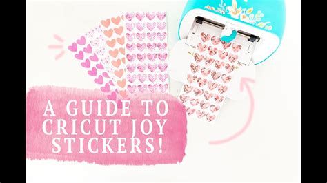 Cricut Joy Stickers A Step By Step Guide To Stickers On Cricut Joy