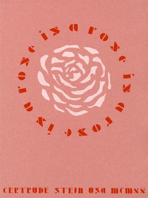 Poetry Month 5 Gertrude Steins A Rose Is A Rose”