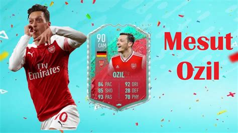 MESUT OZIL SPECIAL FUT BIRTHDAY CARD FUT Champions Gameplay YouTube