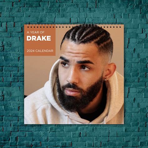 Drake For All The Dogs Slime You Out 2024 Calendario De Pared Vendido