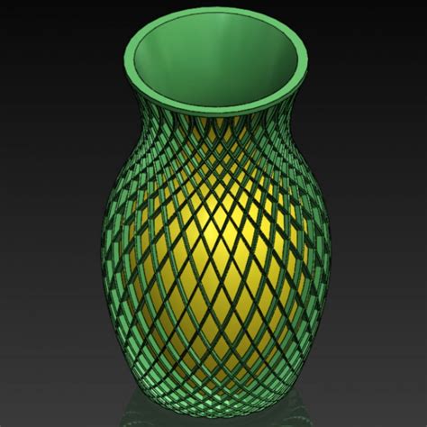 3d Printable Vase 2 By Newton Cristovam Silva