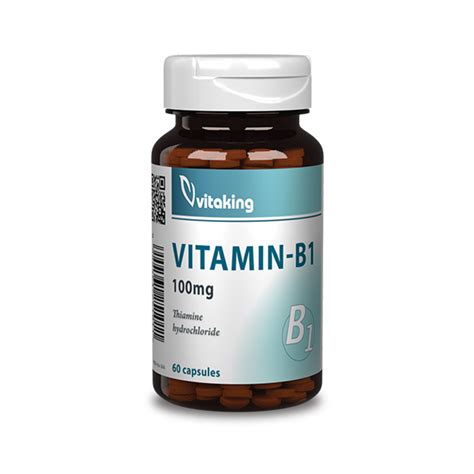 B1 - 100mg (60 capsules) - Vitaking