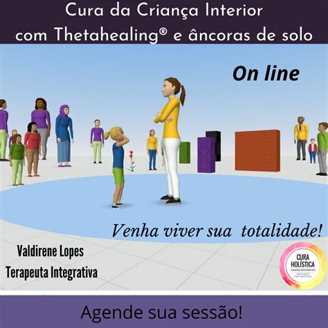 Libertação de dores e traumas da criança Interior Thetahealing e