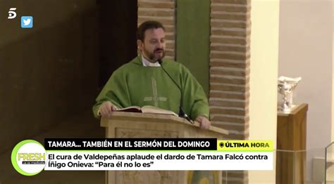 El cura de Valdepeñas toma como ejemplo de buena cristiana la actitud