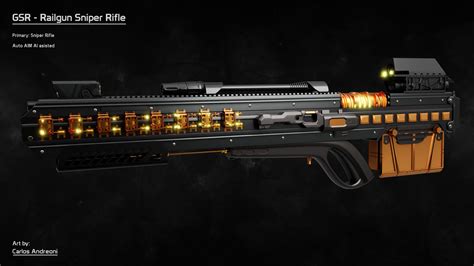 Sniper Rifle Concept Art