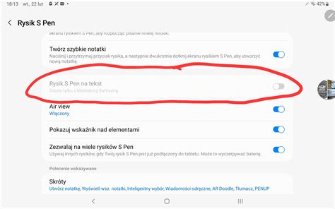 Rozwiązano: Pisanie rysikiem SPen - Samsung Community