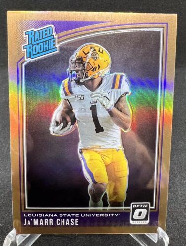 JA MARR CHASE 2021 Chronicles Draft Picks 205 Donruss Optic Rated