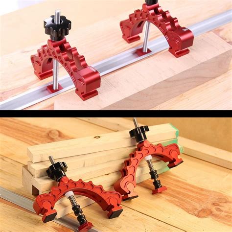 HONGDUI YB02D Woodworking Slide Adjustable Clamp