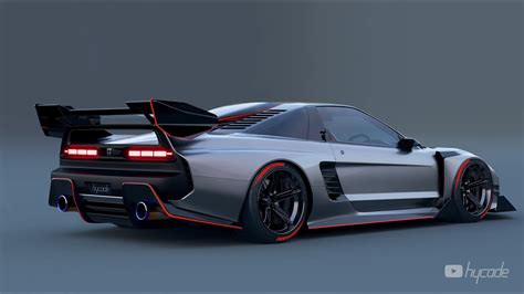 Honda Nsx Custom Wide Body Kit By Hycade Buy With Delivery