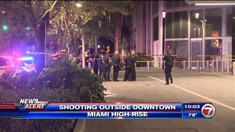 Man Transported After Shooting Near High Rise In Downtown Miami Wsvn 7news Miami News