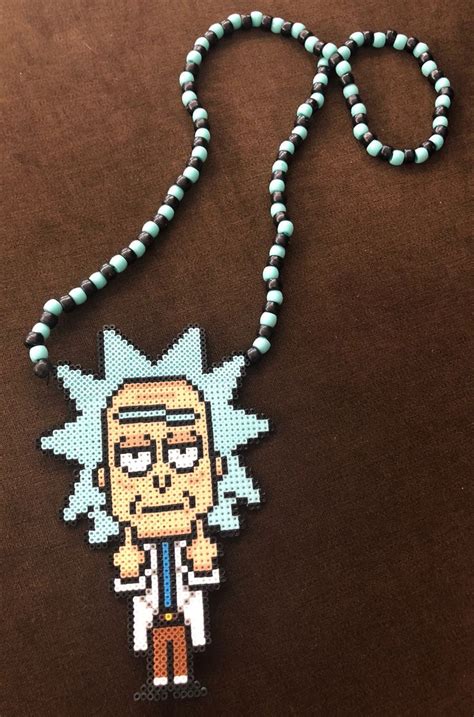 Tiny Rick Etsy Diy Perler Bead Crafts Perler Bead Art Perler