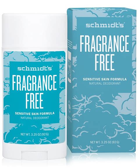 Schmidt's Deodorant Fragrance Free Sensitive Skin Deodorant Stick - Macy's