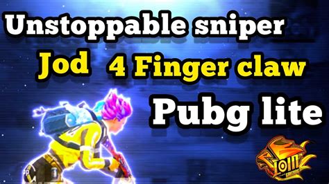 Unstoppable Sniper Jod Finger Claw Pubg Mobile Lite Gameplay