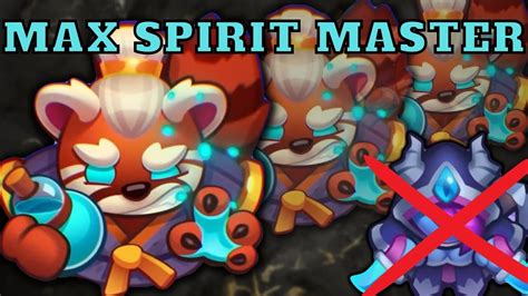 Rush Royale Max Spirit Master Vs Max Demon Hunter Full Video Pvp