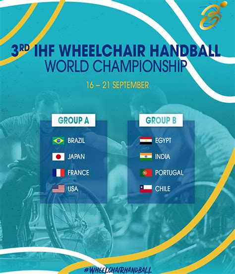 IHF Draw Yields Well Balanced Groups At The 3rd IHF Wheelchair