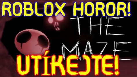 The Maze Roblox Horror Cz Jak Se Dostat Ven Youtube