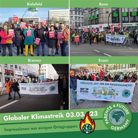 Globaler Klimastreik am 3 März 2023