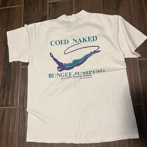 Coed Naked Bungee Jumping Vintage Depop