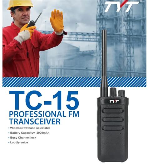 TYT TC-15 Walkie Talkie: 10W Power, Noise Cancellation, Long Range ...