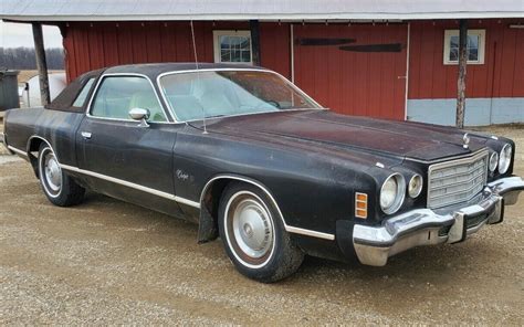 Almost Completely Original 1975 Dodge Charger SE Barn Finds