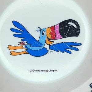 Vintage Kellogg's Toucan Sam Cereal Bowl - Etsy