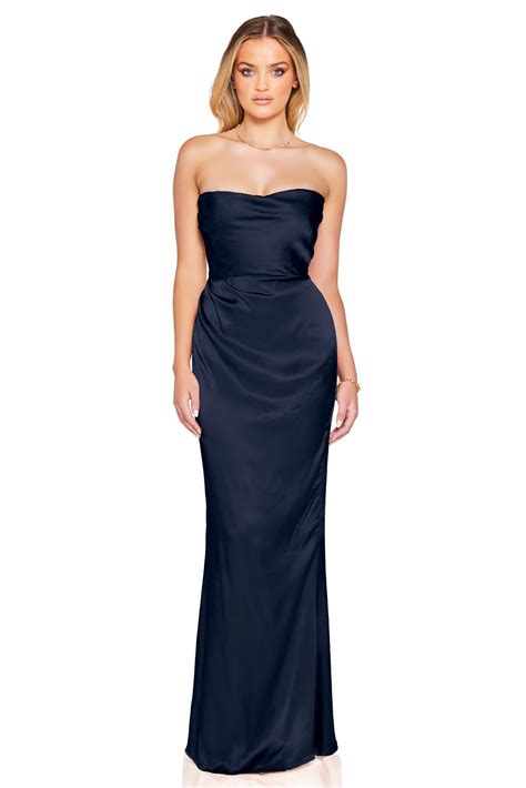 Emelie Strapless Gown | Nookie