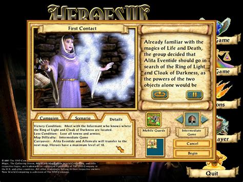 Screenshot Of Heroes Of Might And Magic Iv The Gathering Storm