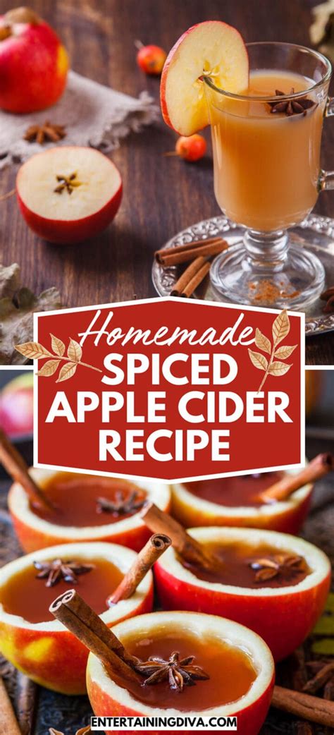 Homemade Spiced Apple Cider Recipe From Scratch