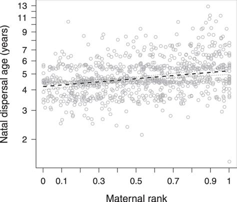 Individual Dispersal Decisions Affect Fitness Via Maternal Rank Effects