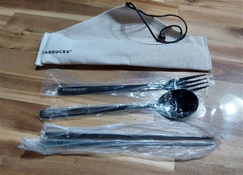 Starbucks Travel Cutlery Hobbies And Toys Travel Travel Essentials