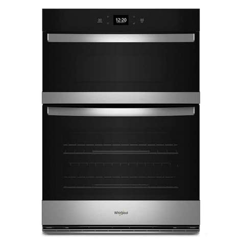 Whirlpool In Electric Wall Oven Microwave Combo In Fingerprint