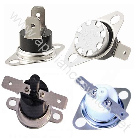 KSD Bimetal Thermostat 10A 16A 125 250VAC UL CQC VDE 15 250 Push